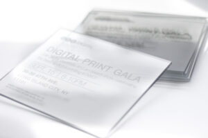 Second Surface Printed Acrylic Invitations