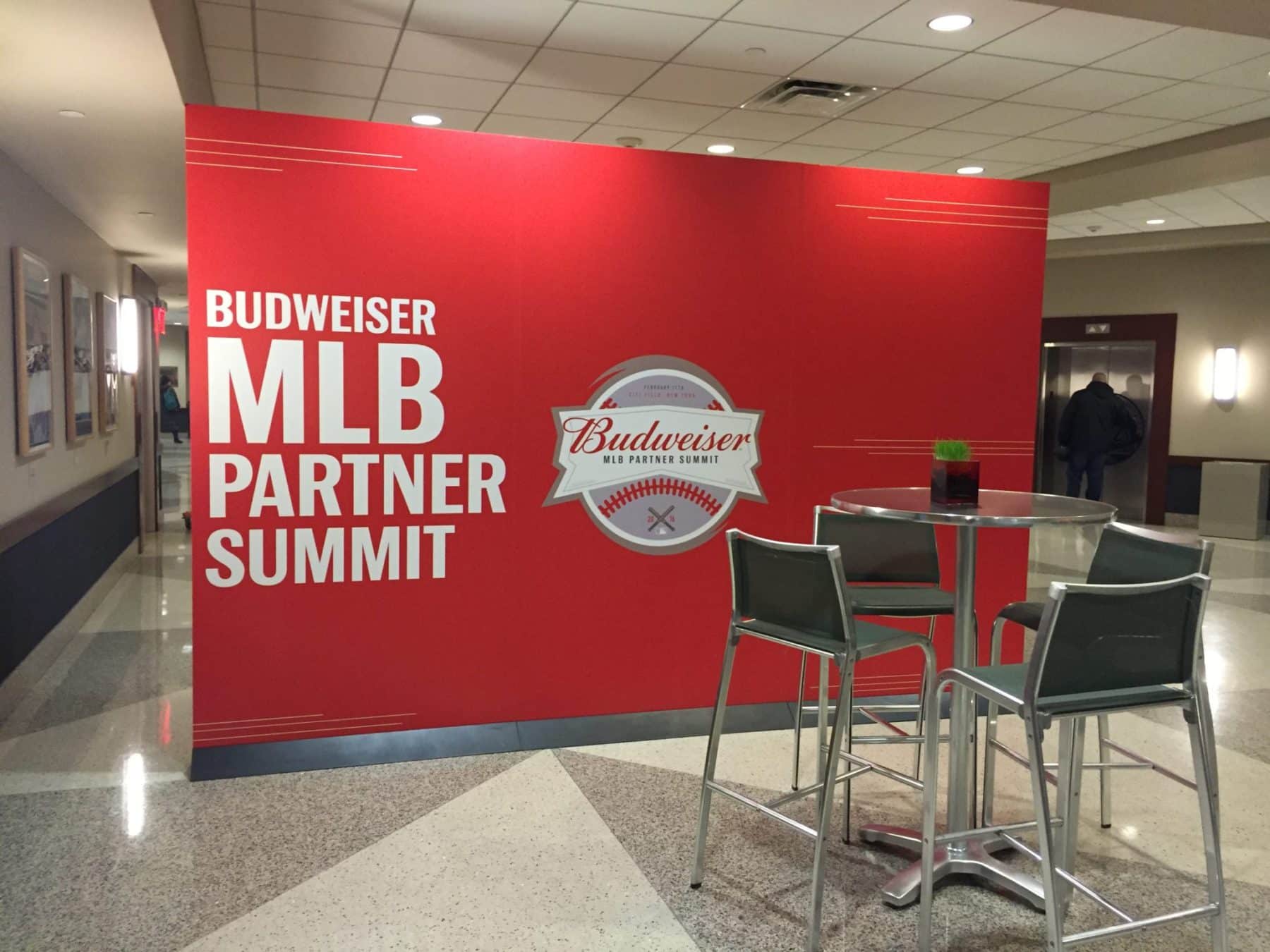 Citi Field Summit Event Materials - Printed and Installed by GSB Digital