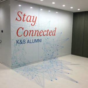 Installation for Alumni event NYC