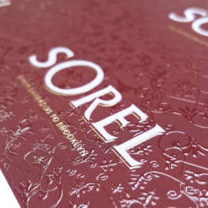 Special effects raised print wine cartons NYC