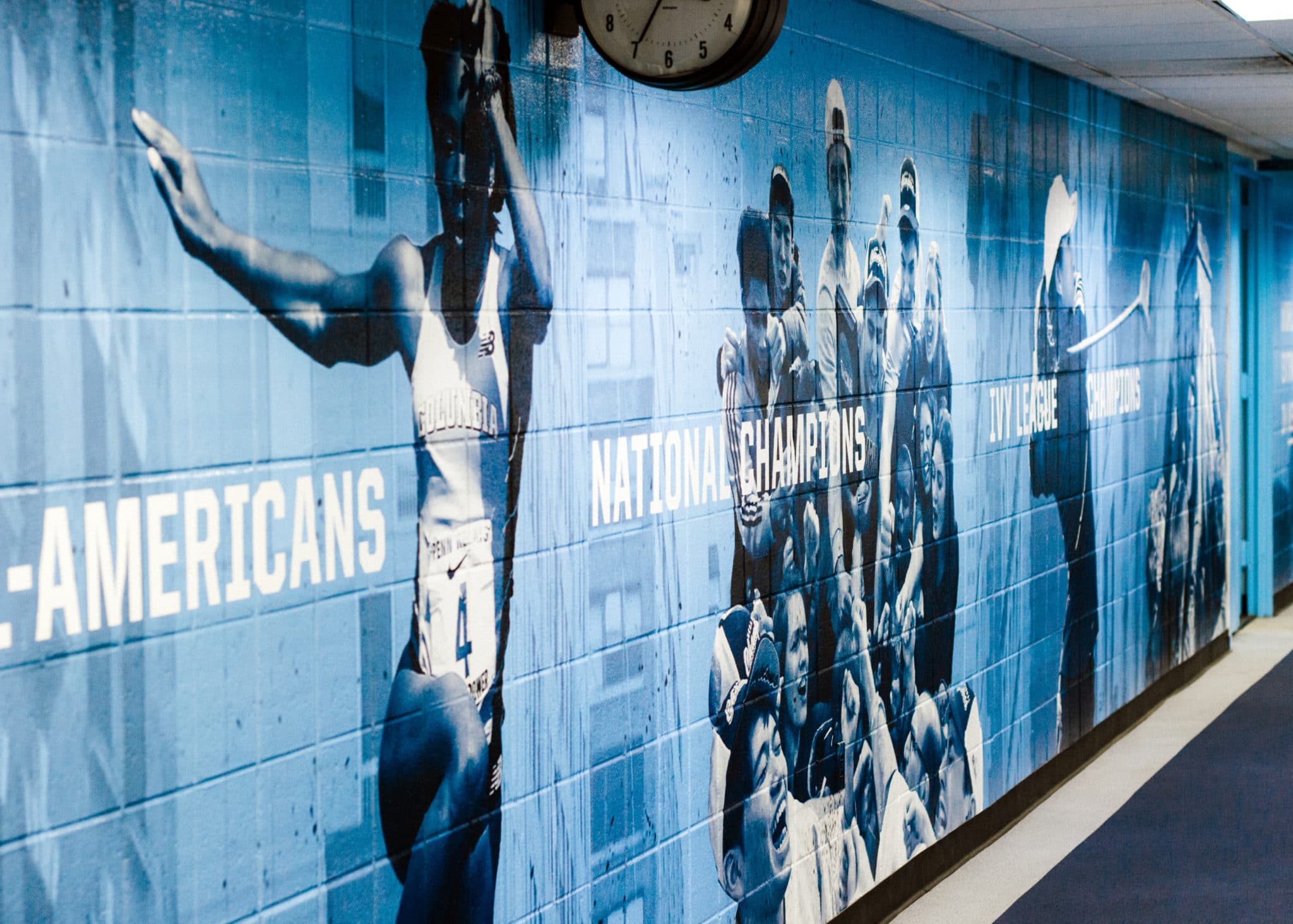 Columbia Hallway Custom Graphics