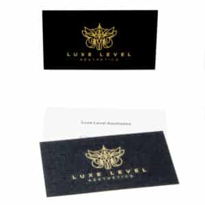 High end luxe business cards in New York City