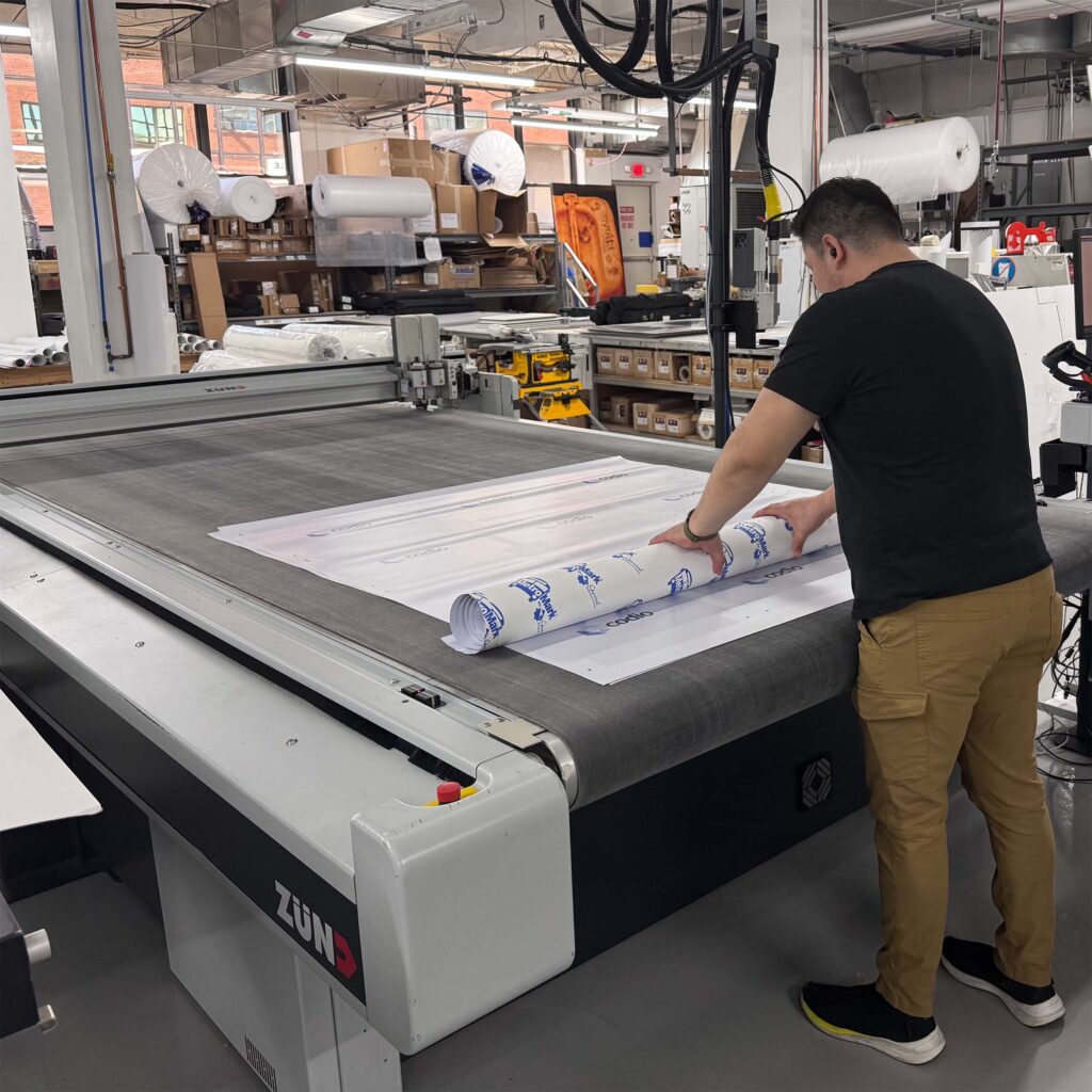 Zund digital cutter NYC