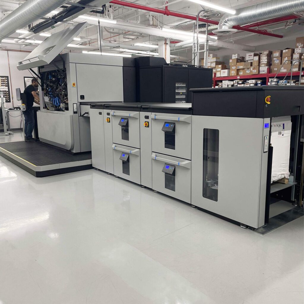 High volume digital press NYC