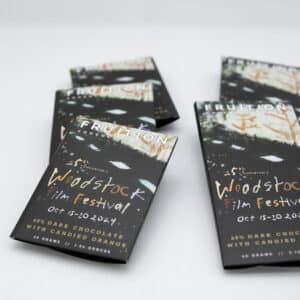 Chocolate bar packaging special event NYC