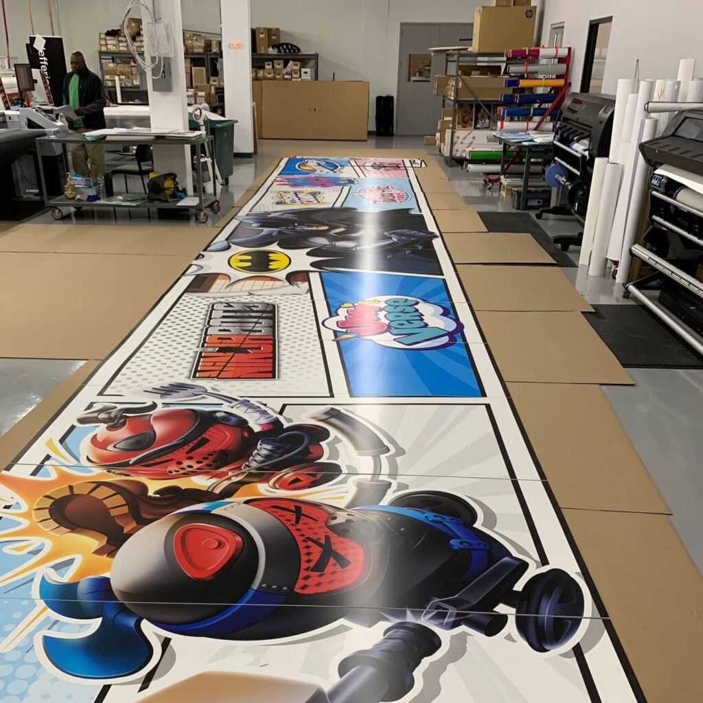 Printed tradeshow exhibit NYC