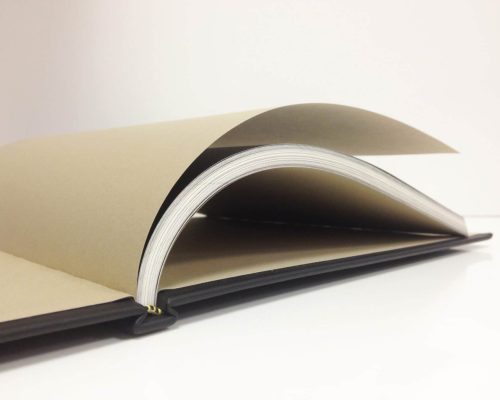 GSB Digital Case Binding Book Binding Black Pages