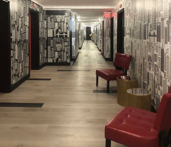 Commercial wallpaper in New York City