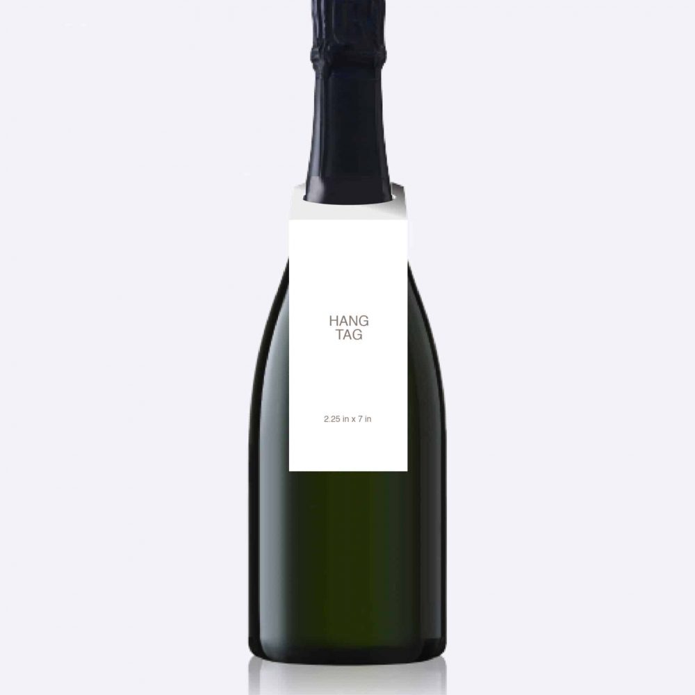 Wine bottle neck tags NYC