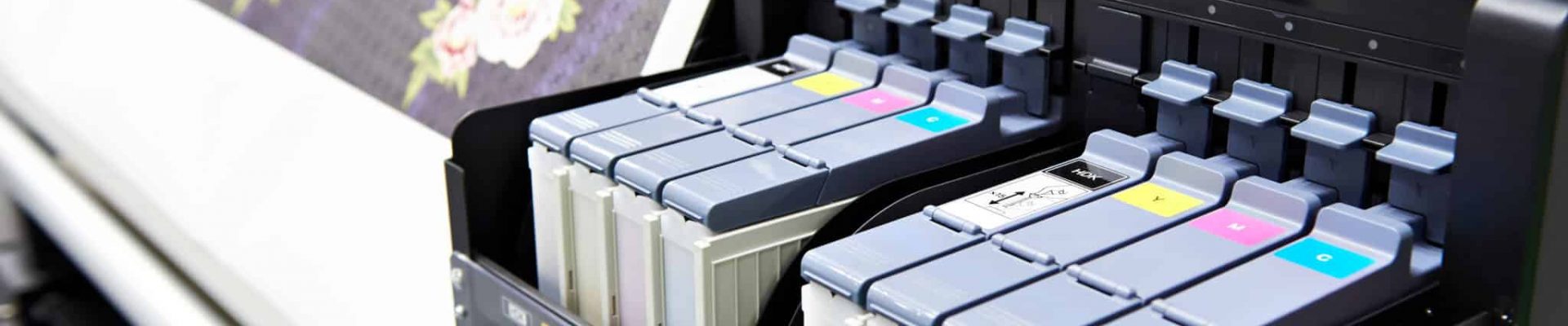 Color ink cartridge in the inkjet plotter printer